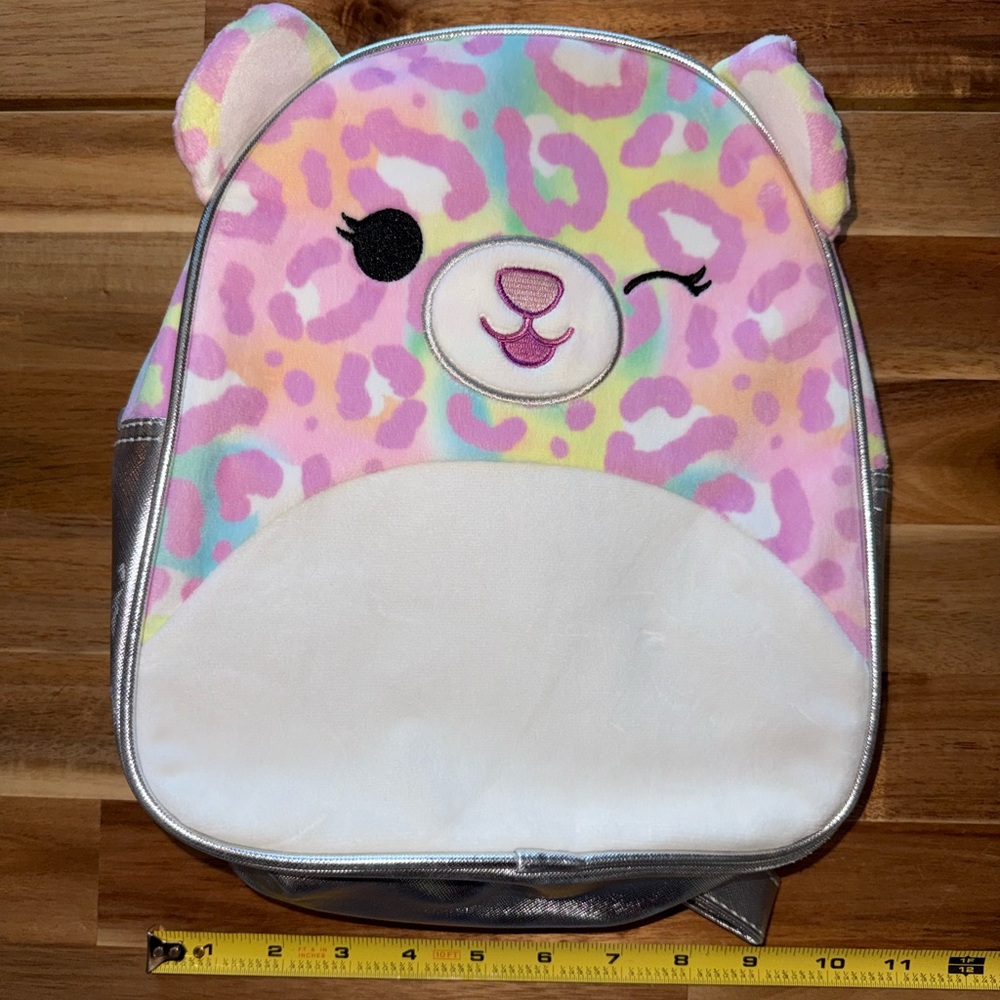 Squishmallows Pastel Cheetah Kids Backpack